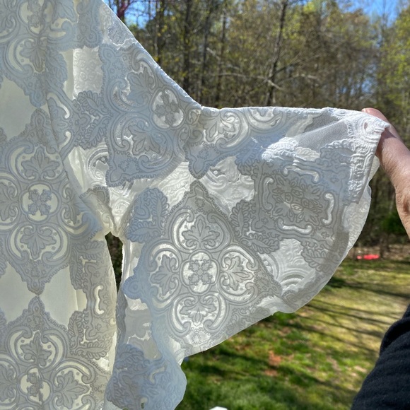 NWT Kaari Blue Petite Small lace dress - Picture 3 of 5